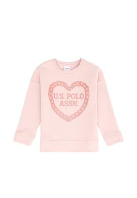 Kız Çocuk Toz Pembe Sweatshirt - 50276915012