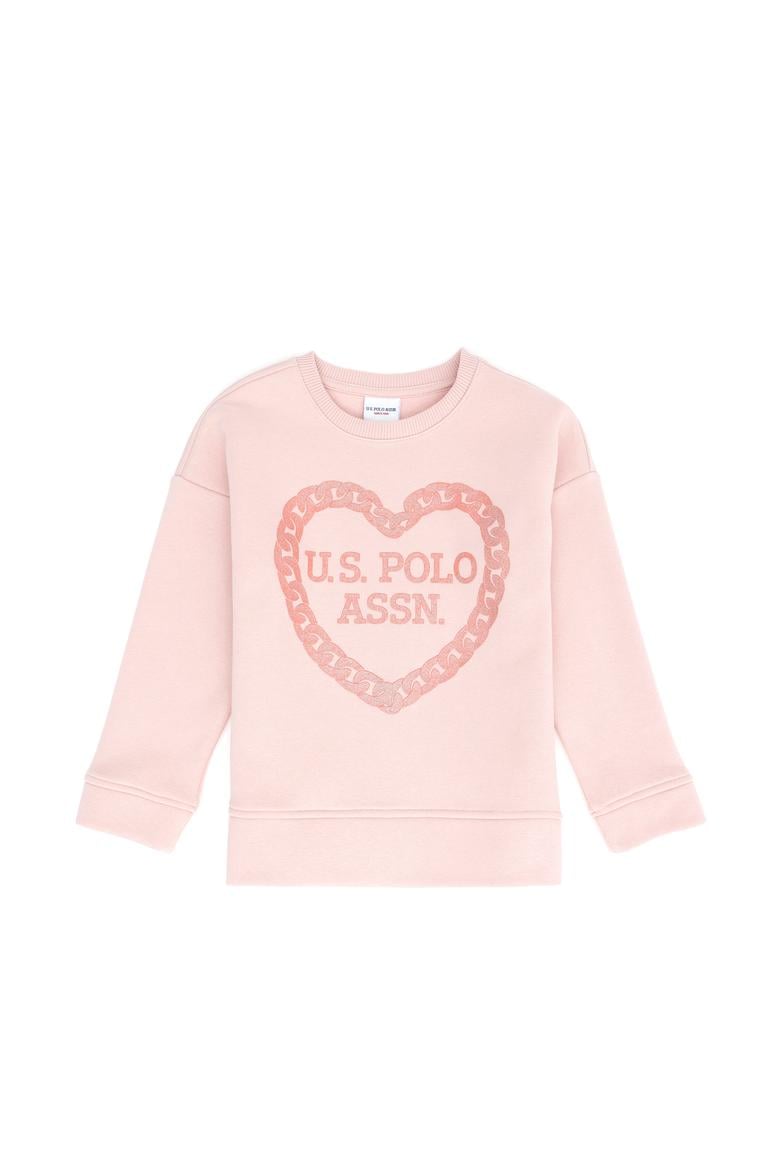 Kız Çocuk Toz Pembe Sweatshirt - 50276915012