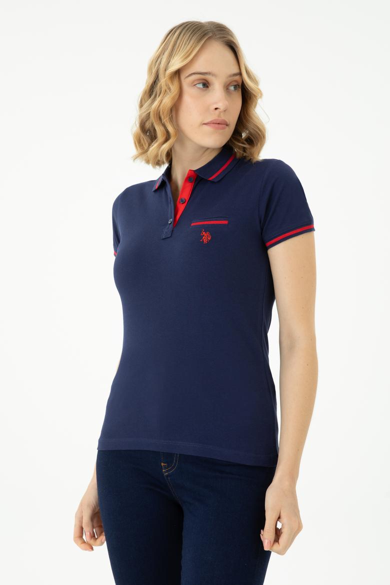 Kadın Lacivert Tişört - 50262671009