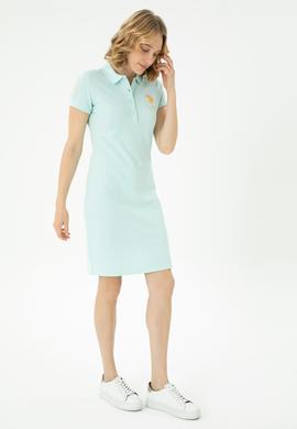 Kadın Su Yeşili Örme Elbise - 50262697195