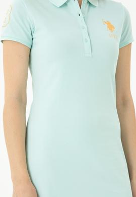 Kadın Su Yeşili Örme Elbise - 50262697195