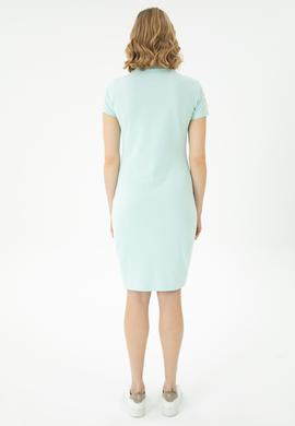 Kadın Su Yeşili Örme Elbise - 50262697195