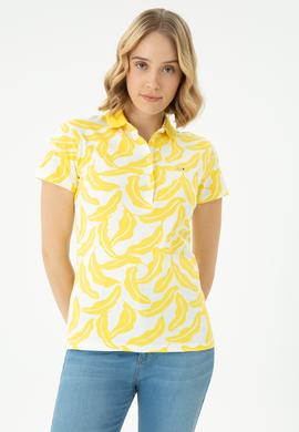Kadın Sarı Tişört - 50262956046