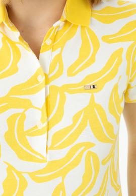 Kadın Sarı Tişört - 50262956046