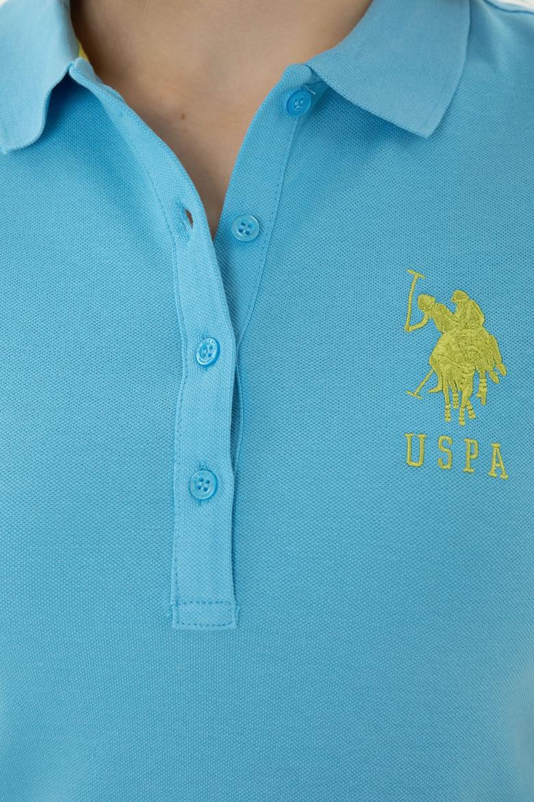 Kadın Turkuaz Örme Elbise - 50262697118