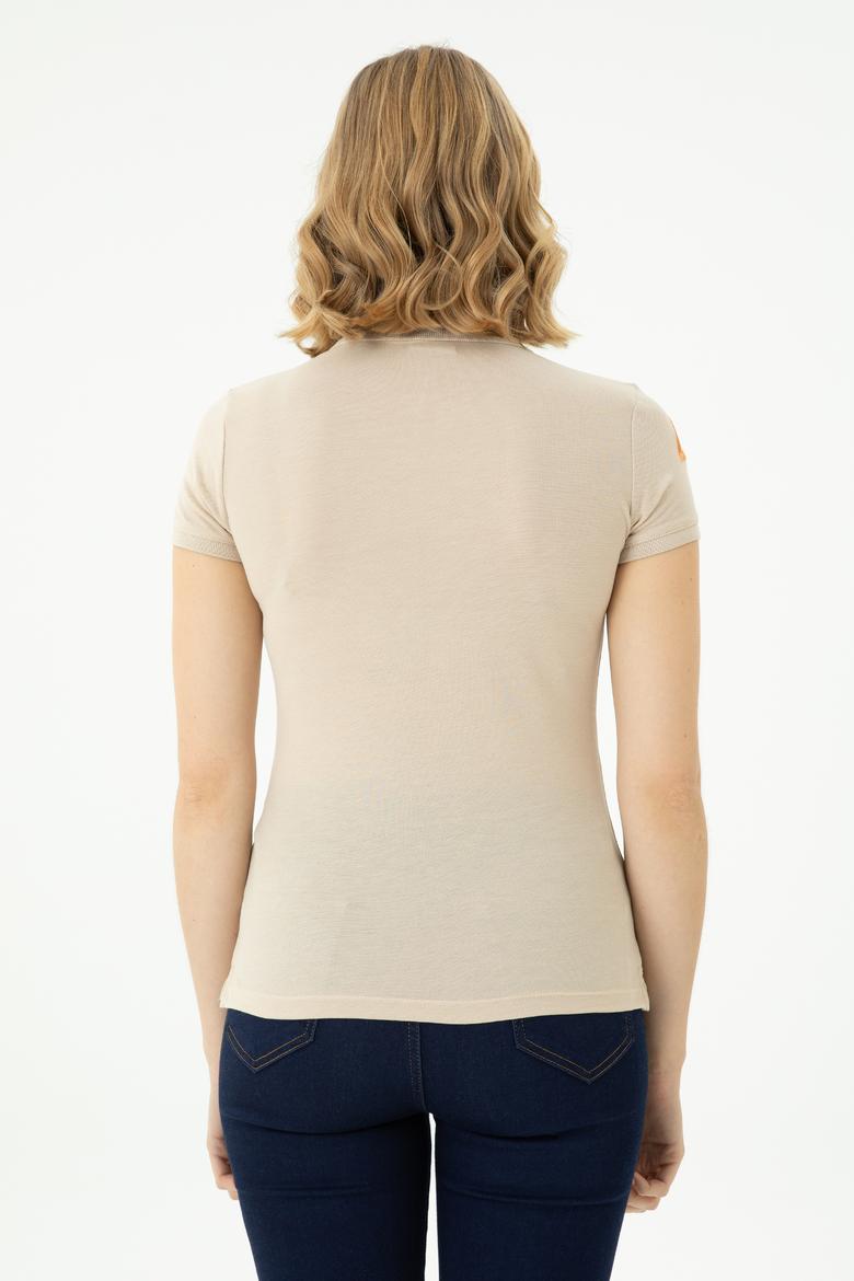 Kadın Taş Basic Tişört - 50262695142