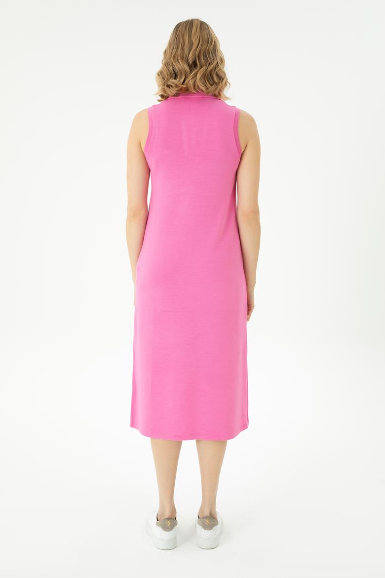 Kadın Pembe Örme Elbise - 50263593043