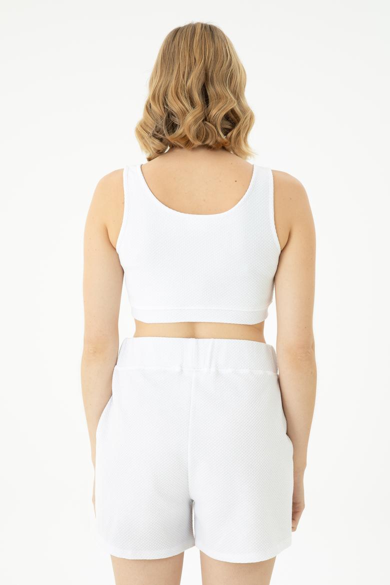 Kadın Beyaz Bustiyer - 50264217023