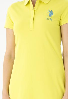 Kadın Neon Sarı Örme Elbise - 50262697204