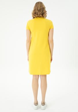 Kadın Sarı Örme Elbise - 50262672172