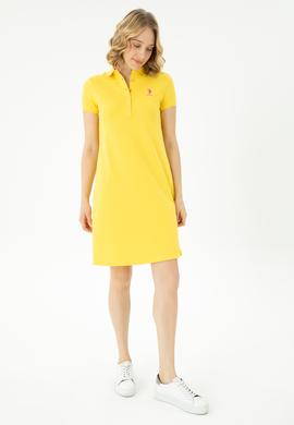 Kadın Sarı Örme Elbise - 50262672172