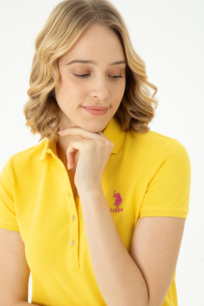 Kadın Sarı Örme Elbise - 50262672172