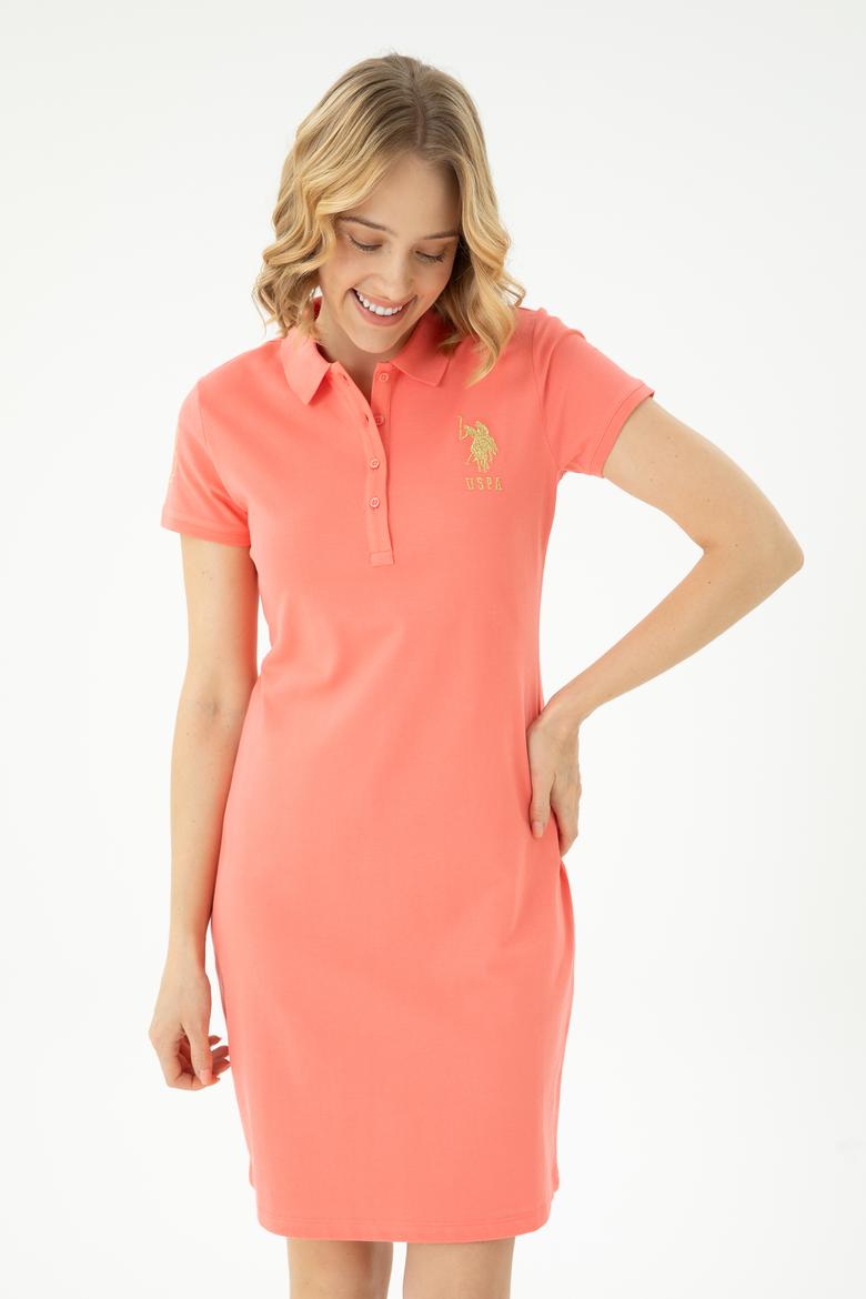 Kadın Somon Örme Elbise - 50262696060