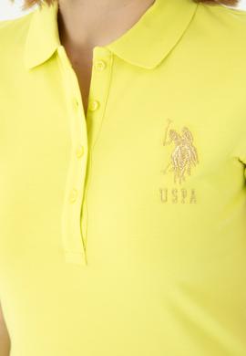 Kadın Neon Sarı Örme Elbise - 50262696168