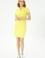 Kadın Neon Sarı Örme Elbise