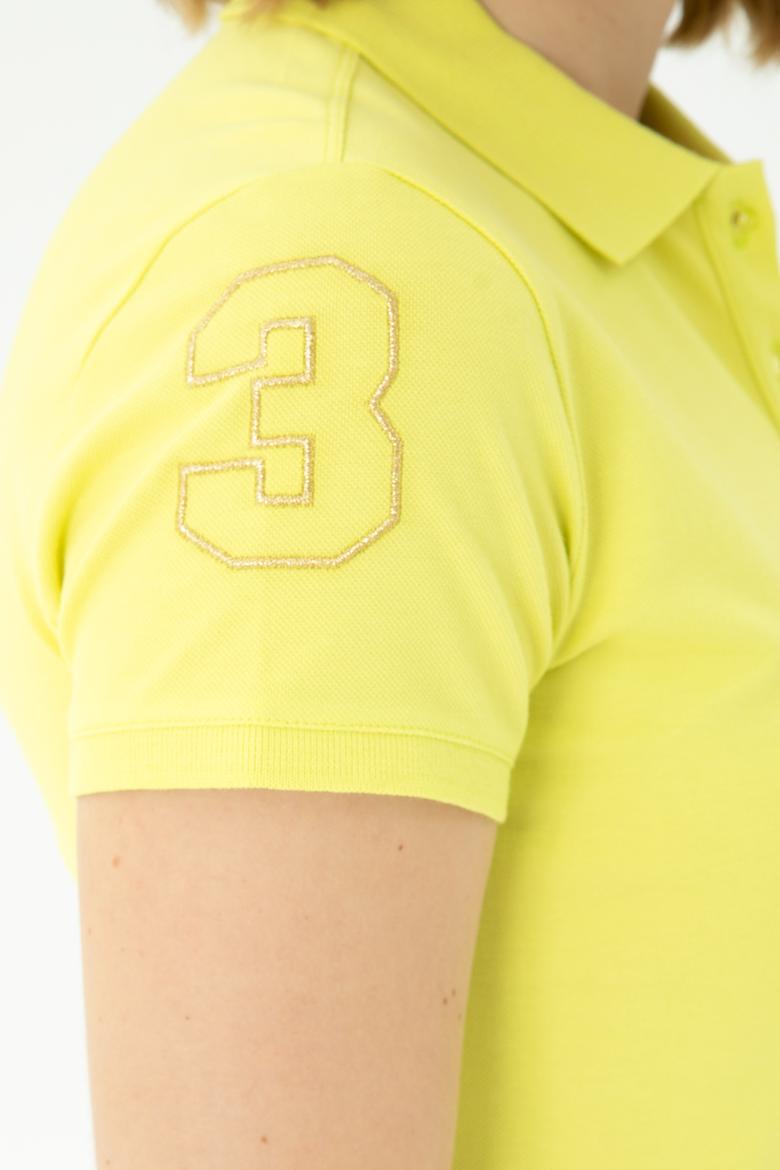 Kadın Neon Sarı Örme Elbise - 50262696168