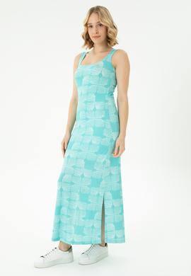 Kadın Mint Örme Elbise - 50263155034