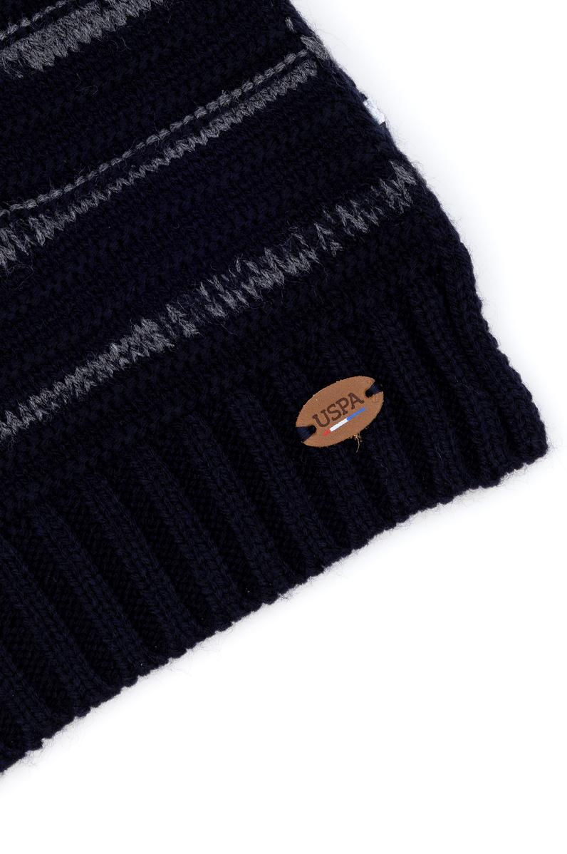 Erkek Lacivert Kaşkol