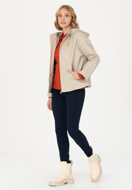 Kadın Taş Deri Ceket - 50278988001