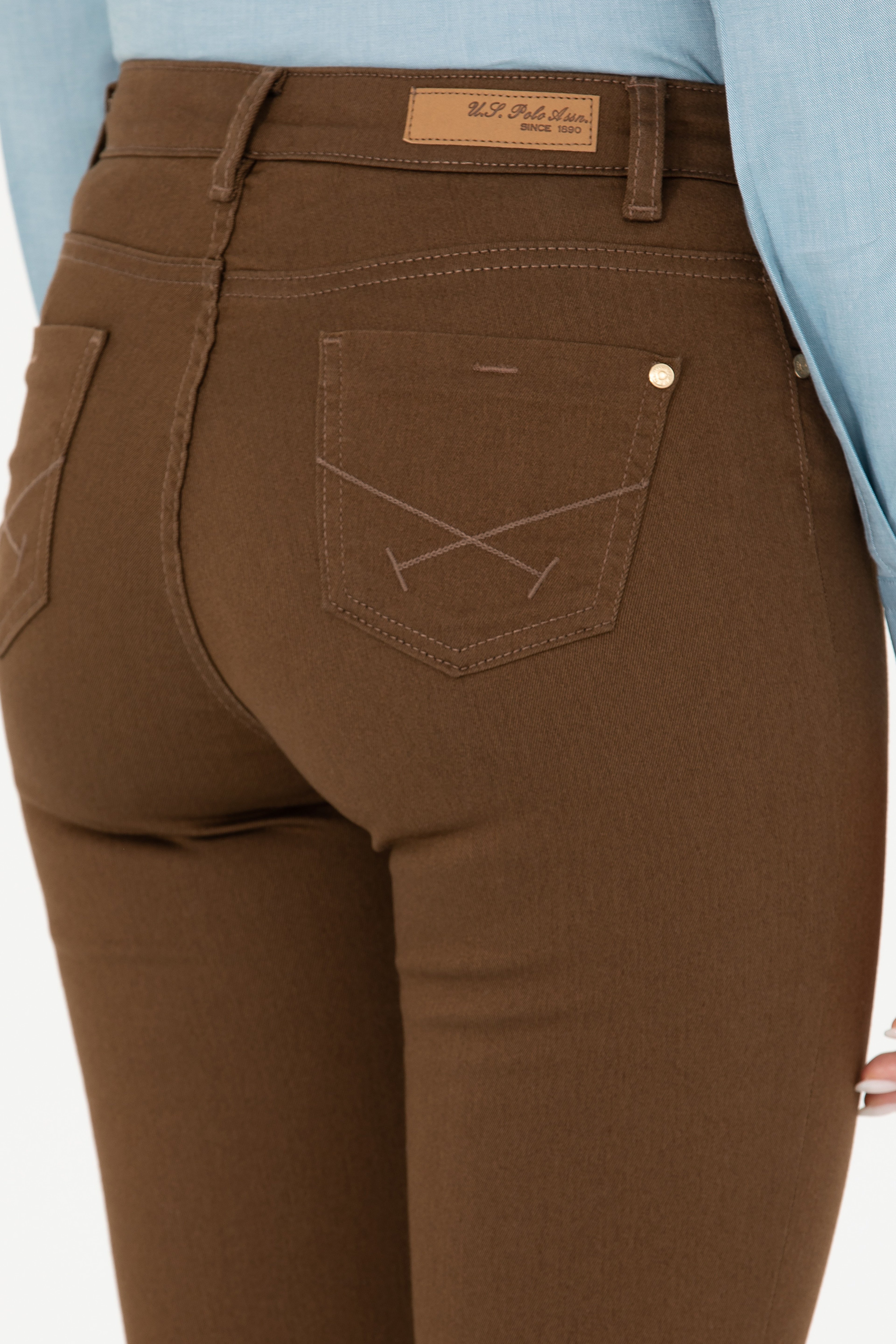 Kadın Koyu Camel Pantolon - Image 7