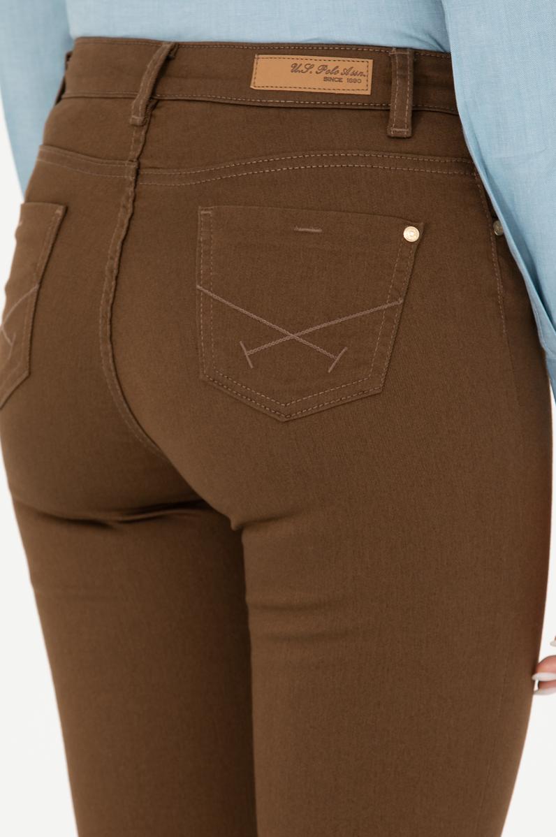 Kadın Koyu Camel Pantolon