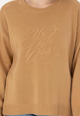 Kadın Kum Bisiklet Yaka Kazak - 50272035013