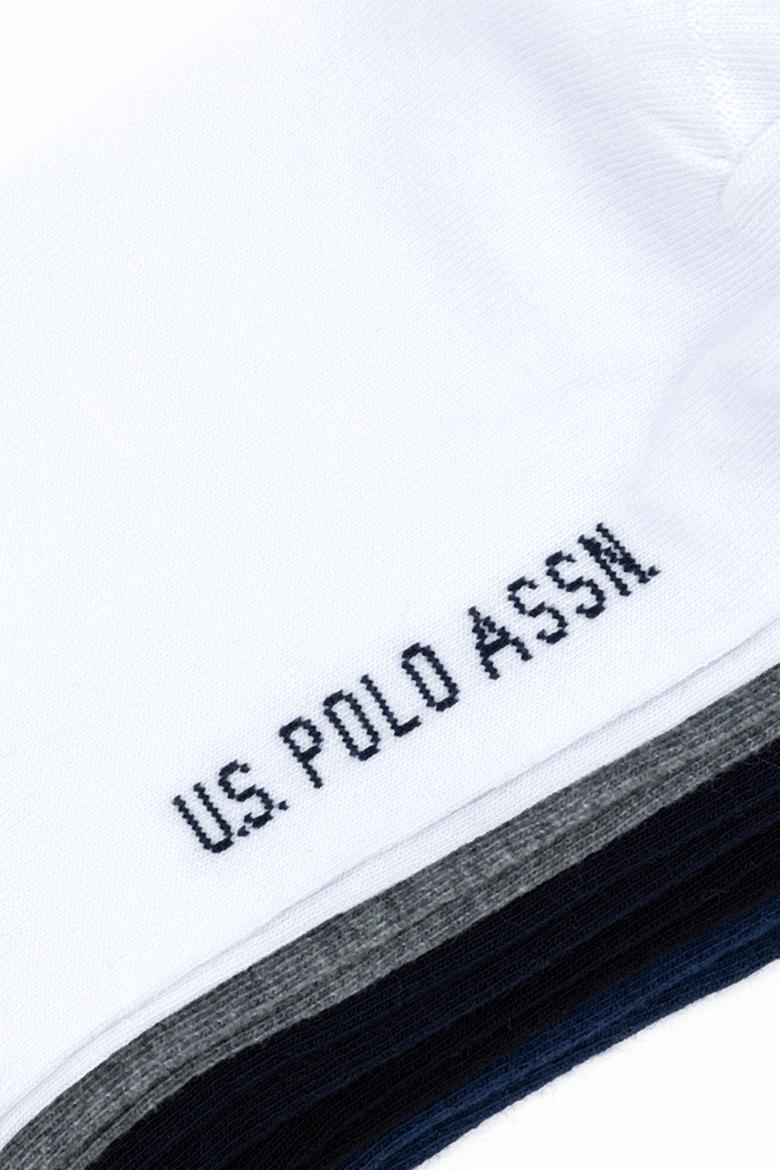 Erkek 5'li Gri Melanj Patik Çorap - 50258173006