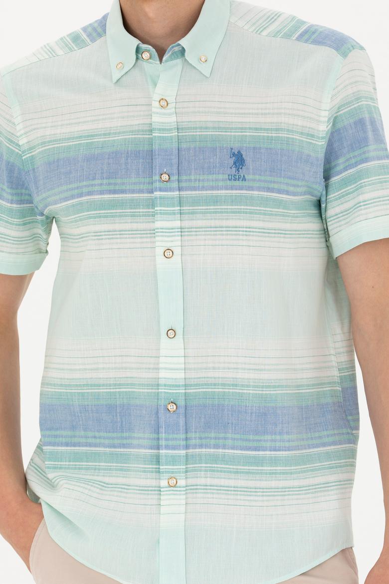 Erkek Saks Kısa Kollu Gömlek - 50263825033