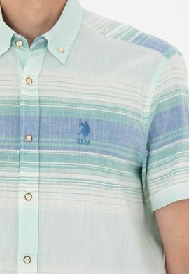 Erkek Saks Kısa Kollu Gömlek - 50263825033