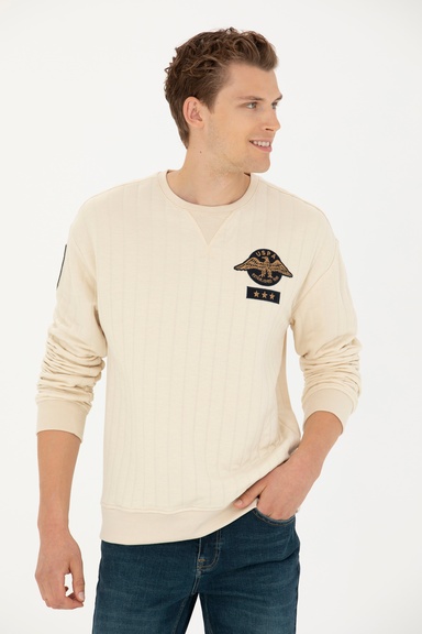 Erkek Taş Sweatshirt