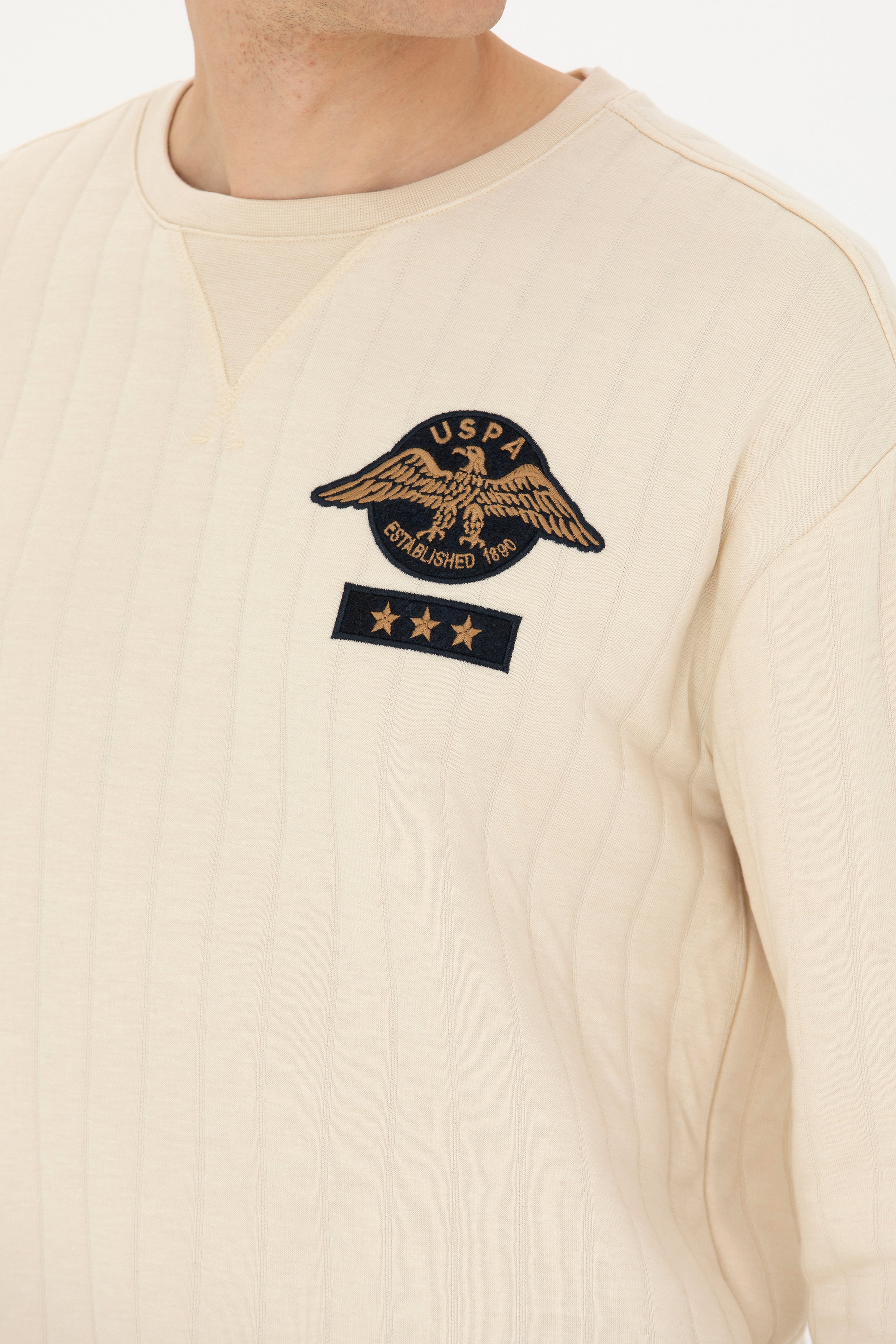 Erkek Taş Sweatshirt - Image 7