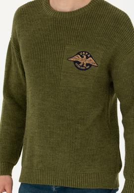 Erkek Haki Kazak - 50270910024