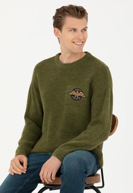 Erkek Haki Kazak - 50270910024