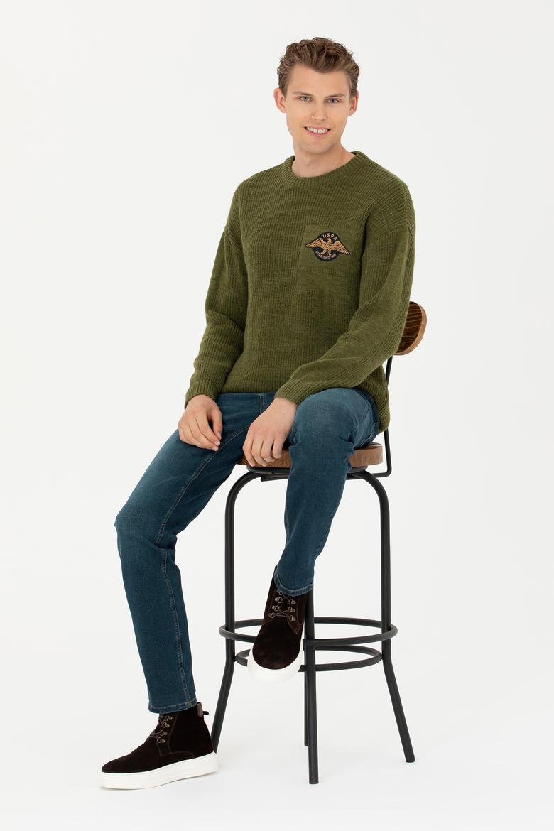 Erkek Haki Kazak - 50270910024