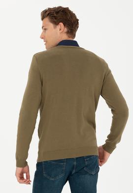 Erkek Haki Kazak - 50277090023