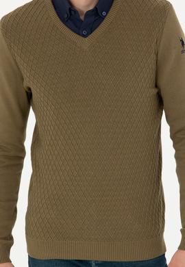 Erkek Haki Kazak - 50277090023