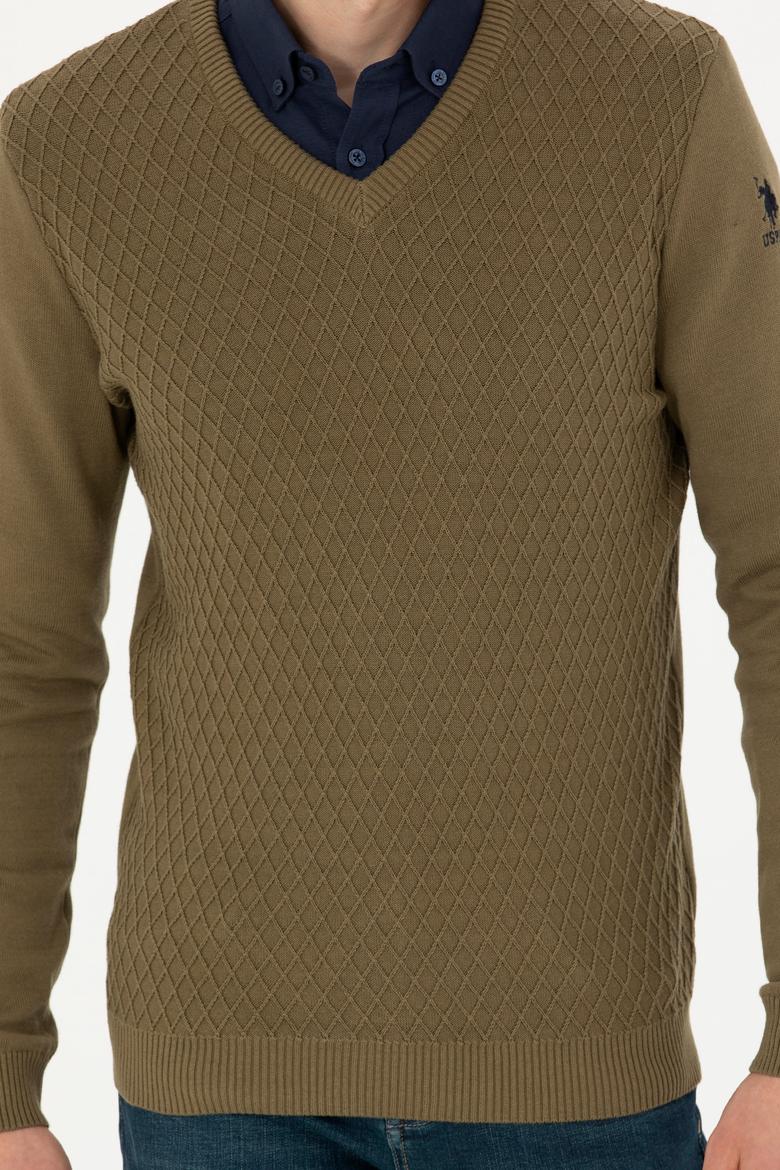 Erkek Haki Kazak - 50277090023