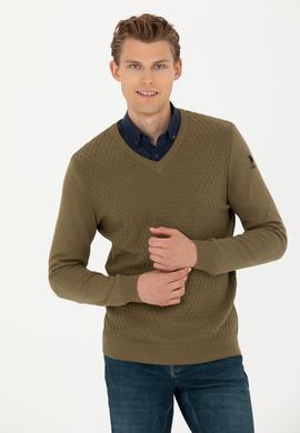 Erkek Haki Kazak - 50277090023