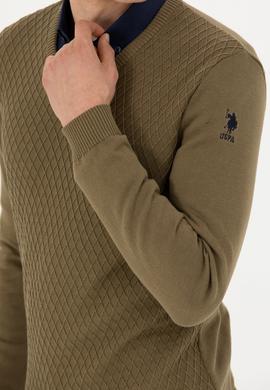 Erkek Haki Kazak - 50277090023