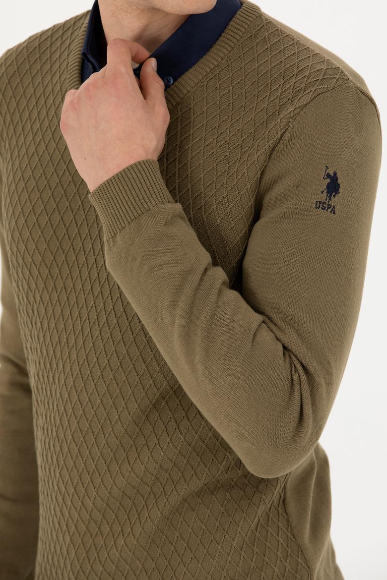 Erkek Haki Kazak - 50277090023