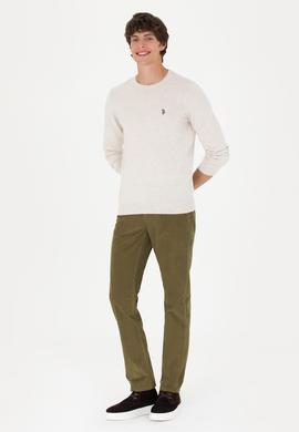 Erkek Haki Kanvas Pantolon - 50272268083