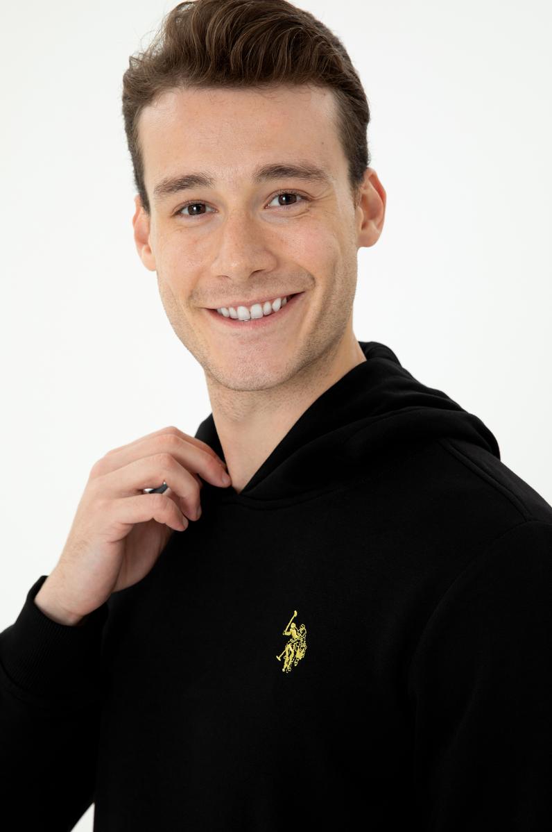 Erkek Siyah Sweatshirt