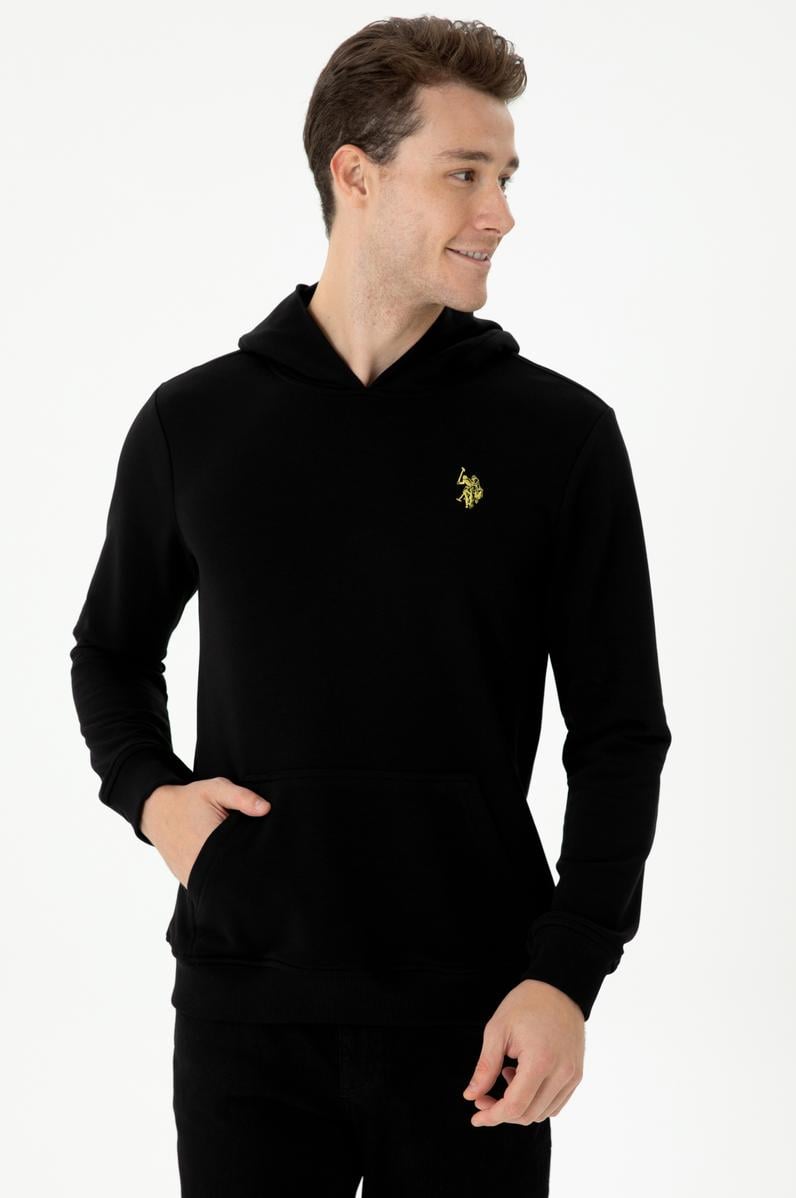 Erkek Siyah Sweatshirt