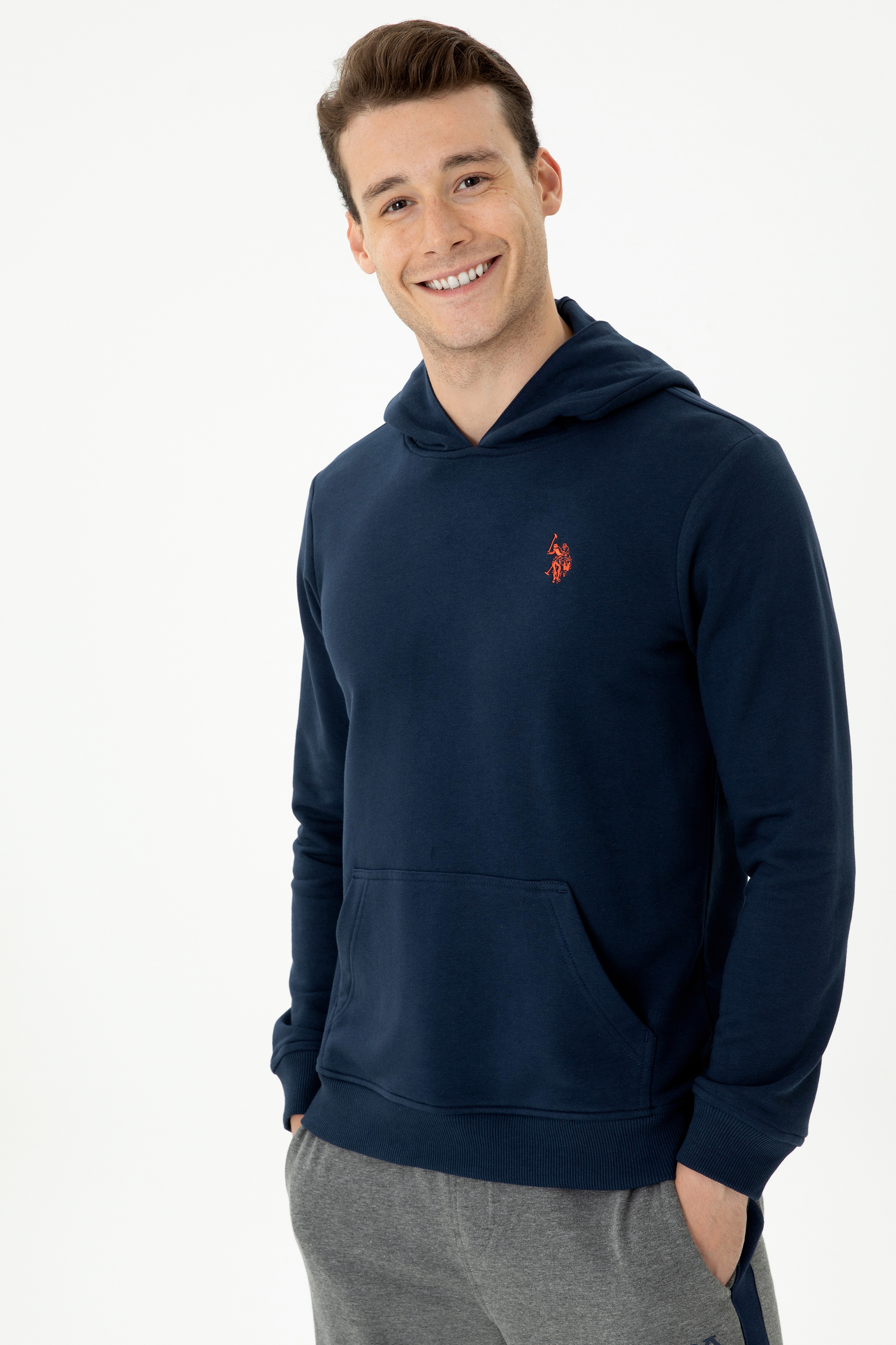 Erkek Lacivert Sweatshirt - Image 1