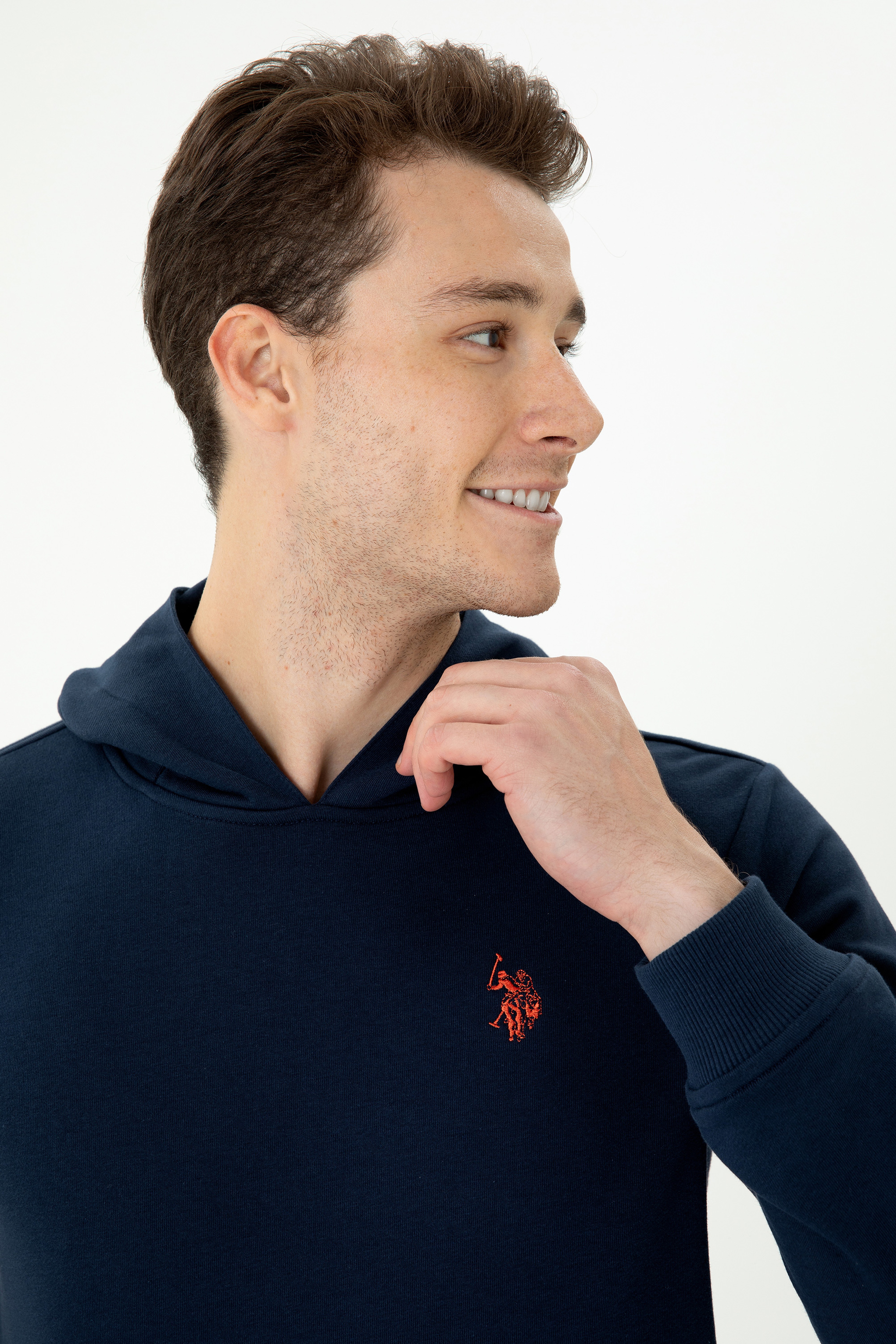Erkek Lacivert Sweatshirt - Image 2