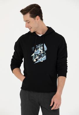 Erkek Siyah Sweatshirt - 50274056023