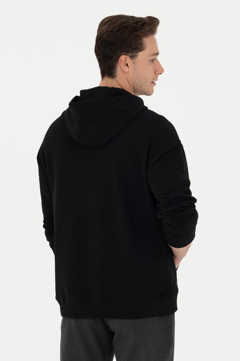 Erkek Siyah Sweatshirt - 50274056023
