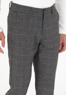 Erkek Gri Kanvas Pantolon - 50276192065