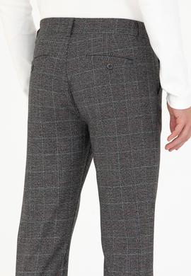 Erkek Gri Kanvas Pantolon - 50276192065