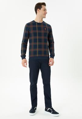 Erkek Lacivert Sweatshirt - 50270873006